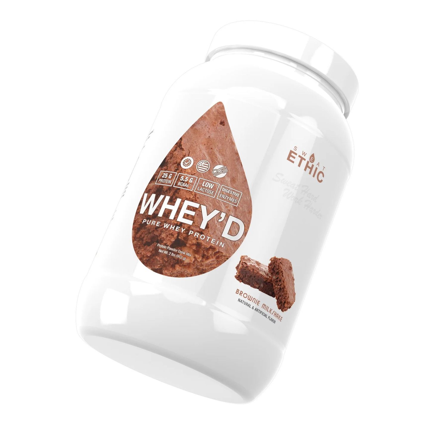 Sweat Ethic Whey&#39;d Brownie Milkshake