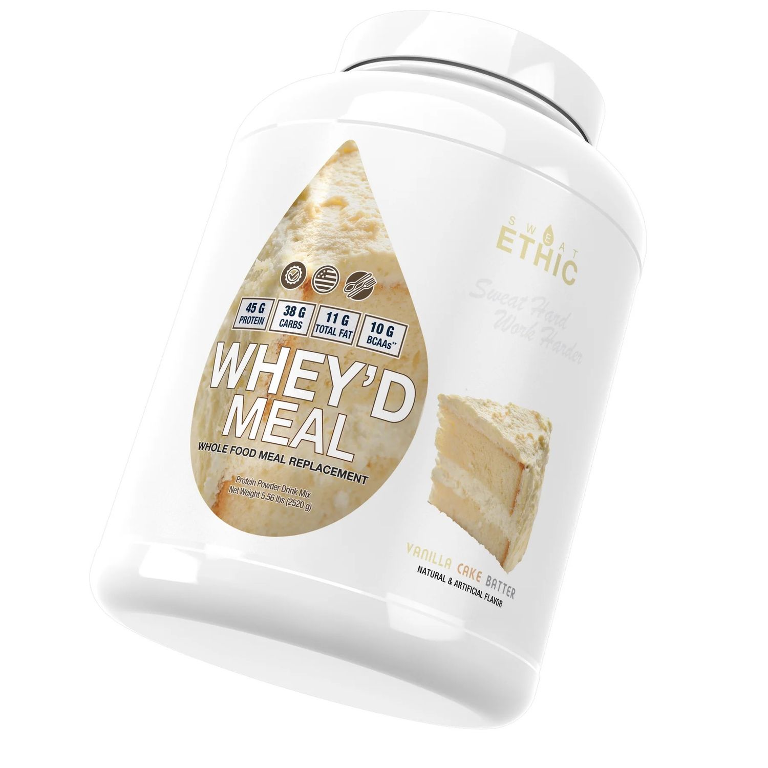 Sweat Ethic Whey&#39;d Meal - vanilla cake batter