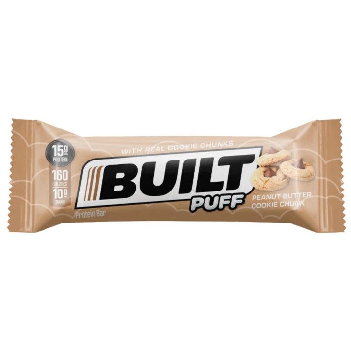 BUILT peanut butter cookie chunk puffs