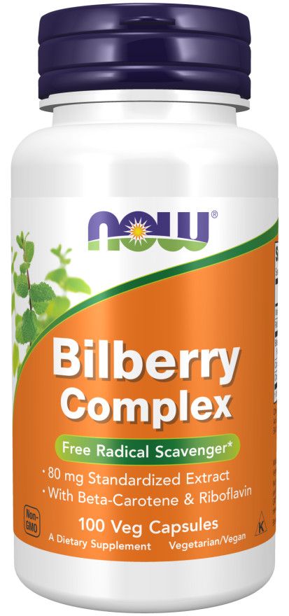 NOW Bilberry Comp 80mg