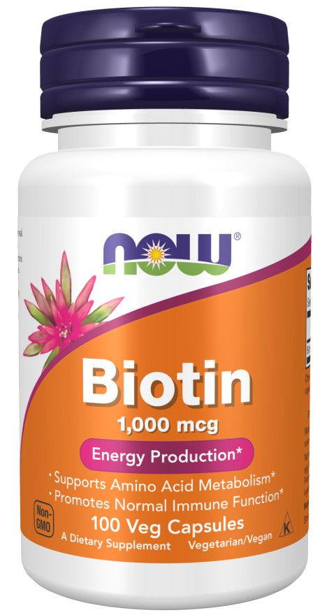 NOW Biotin 1,000mcg