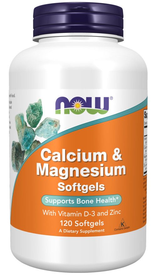 NOW Cal-Mag + D3 + Zinc