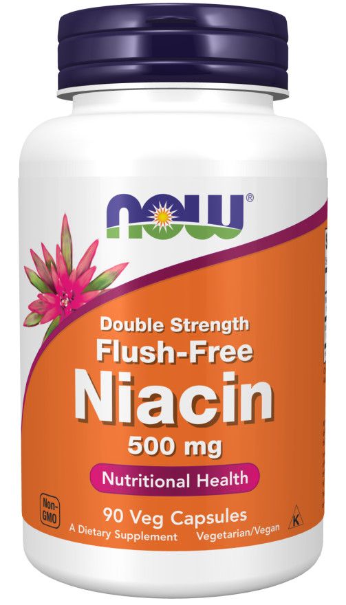 NOW Flush Free Niacin 500mg