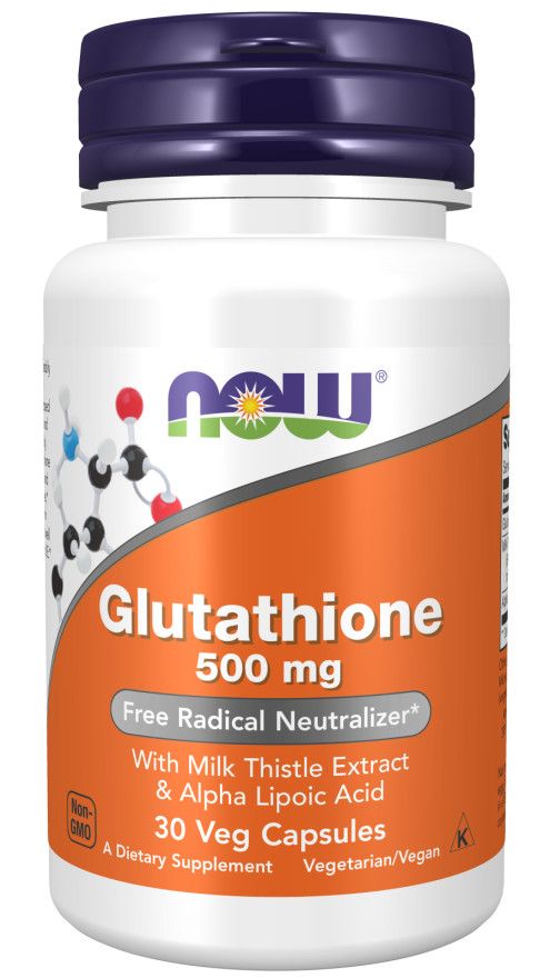 NOW Glutathione, 500mg