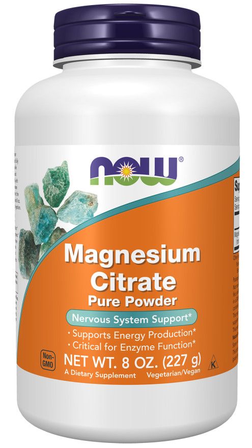 NOW Magnesium Citrate Powder