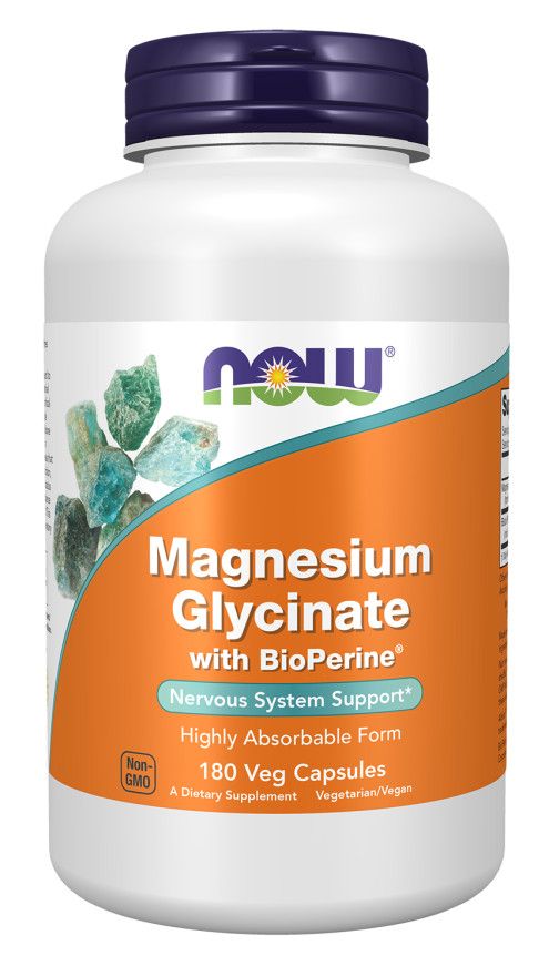 NOW Magnesium Glycinate w/BioPerine