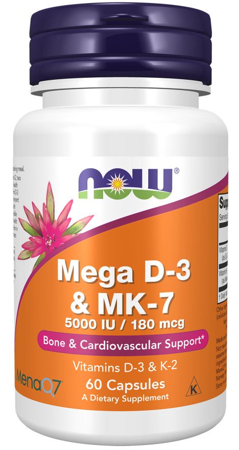 NOW Mega D-3 &amp; MK-7