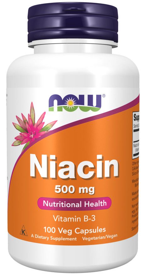 NOW Niacin 500mg