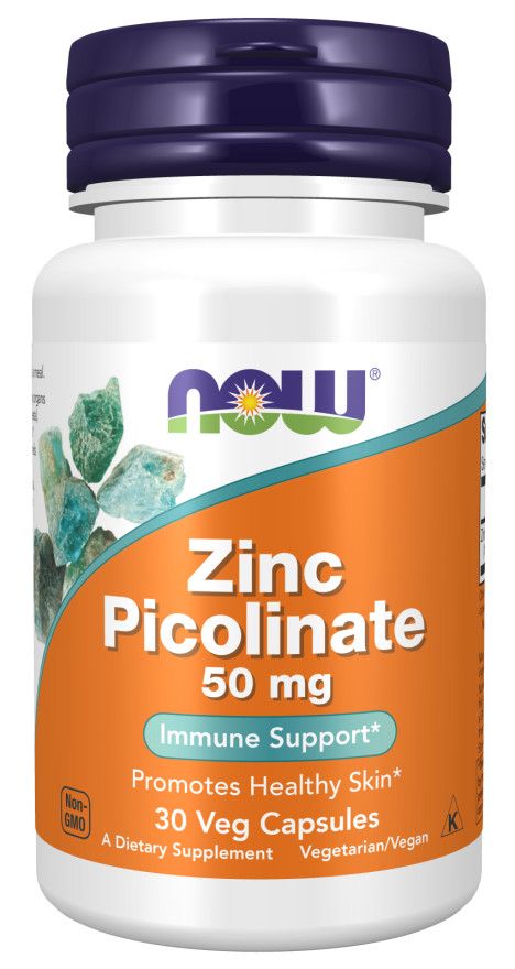 NOW Zinc Picolinate 50 mg