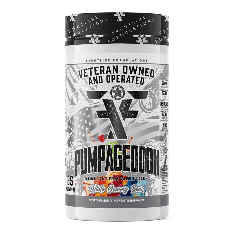 Frontline- Pumpageddon Stim Free - white gummy bear