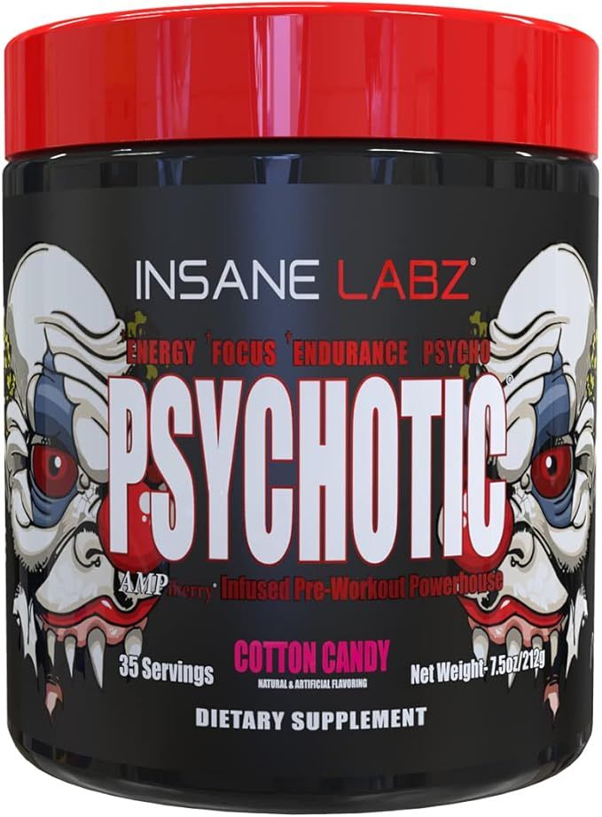 Insane Labz Psychotic Pre-workout - cotton candy