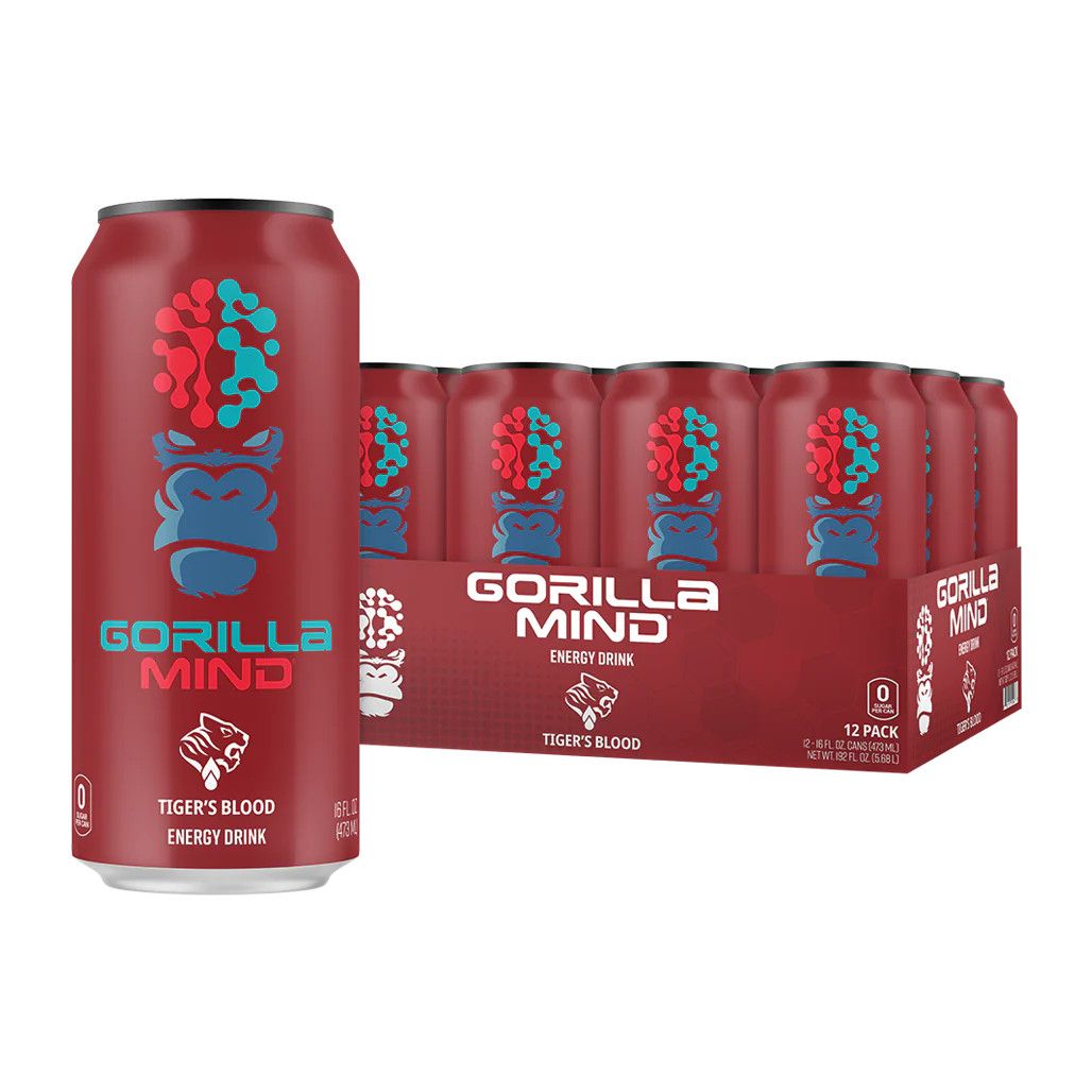 Gorilla Mind Energy RTD - tiger&#39;s blood