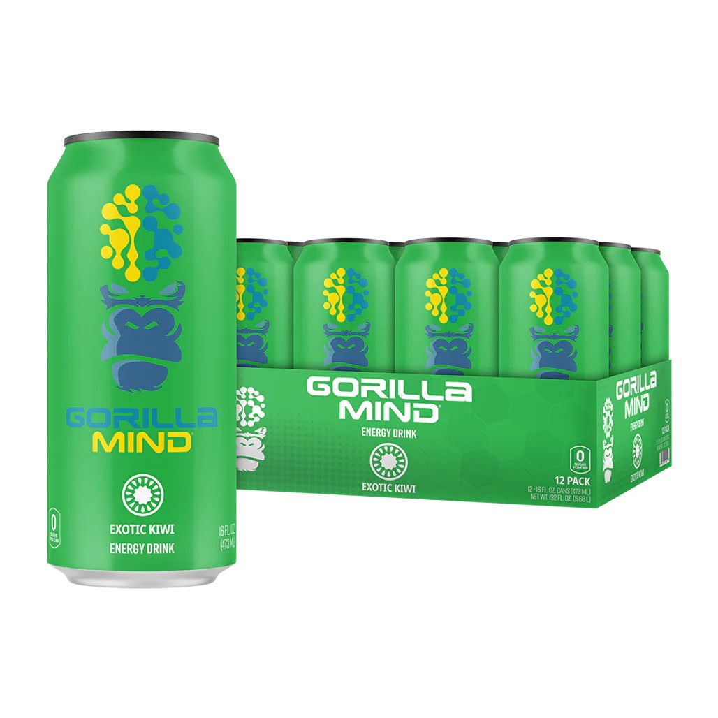 Gorilla Mind Energy RTD - exotic kiwi