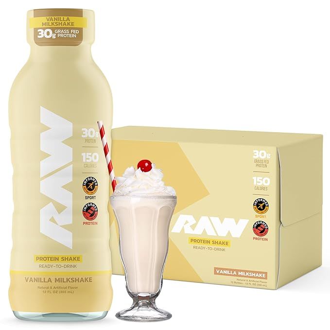 RAW Nutrition Protein RTD - vanilla milkshake