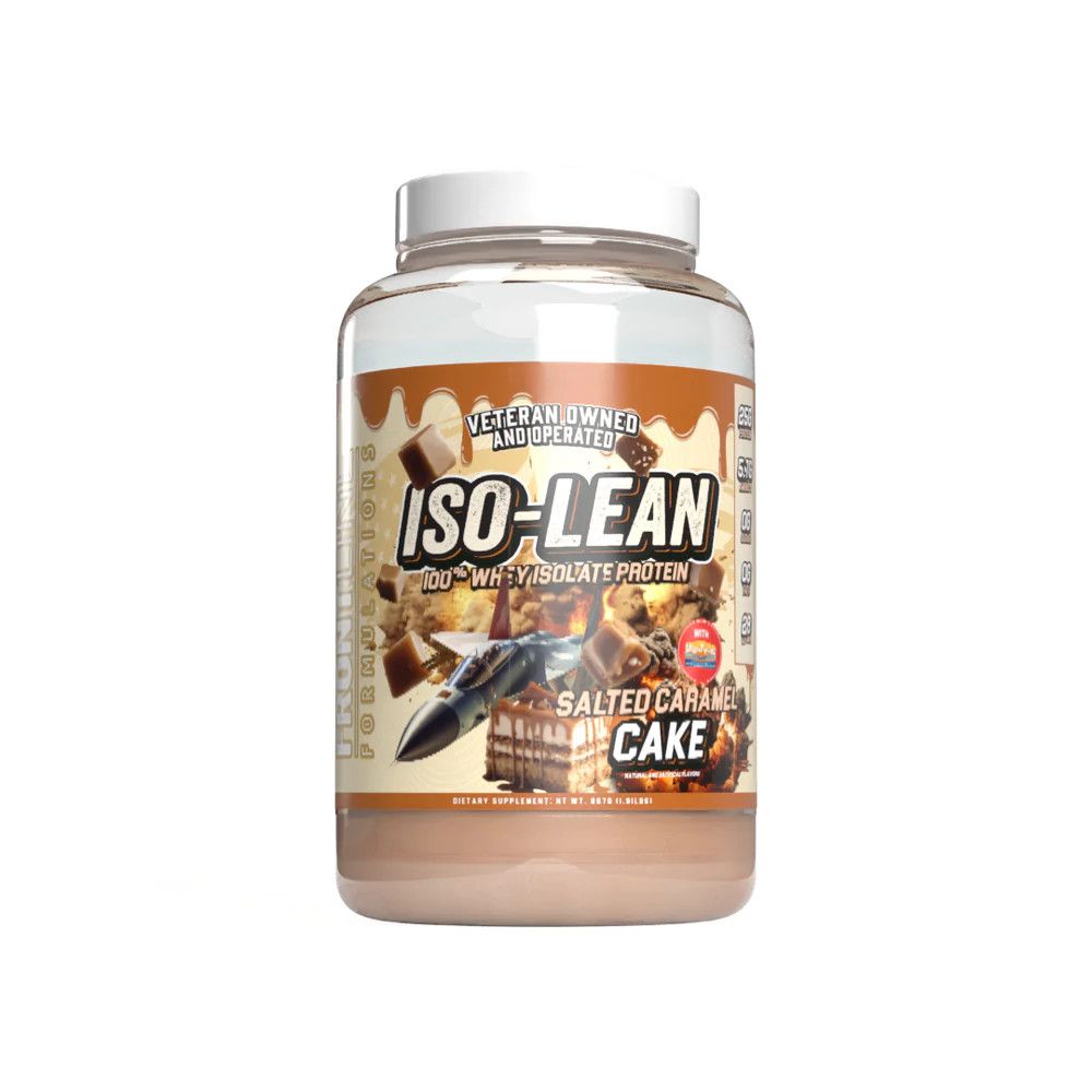 Frontline- ISO-LEAN Protein - salted caramel cake