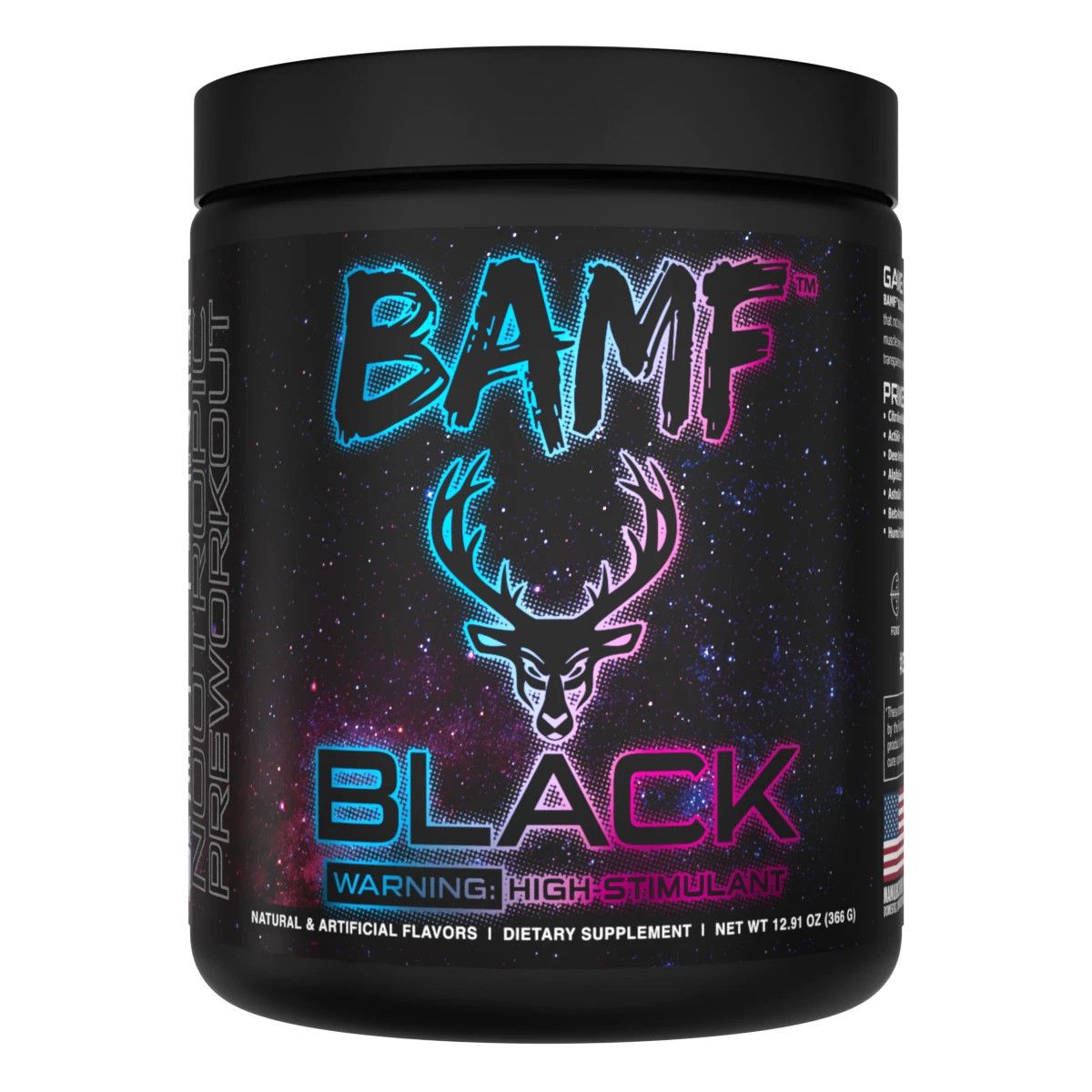 DAS Labs BAMF BLACK Welcome to Miami