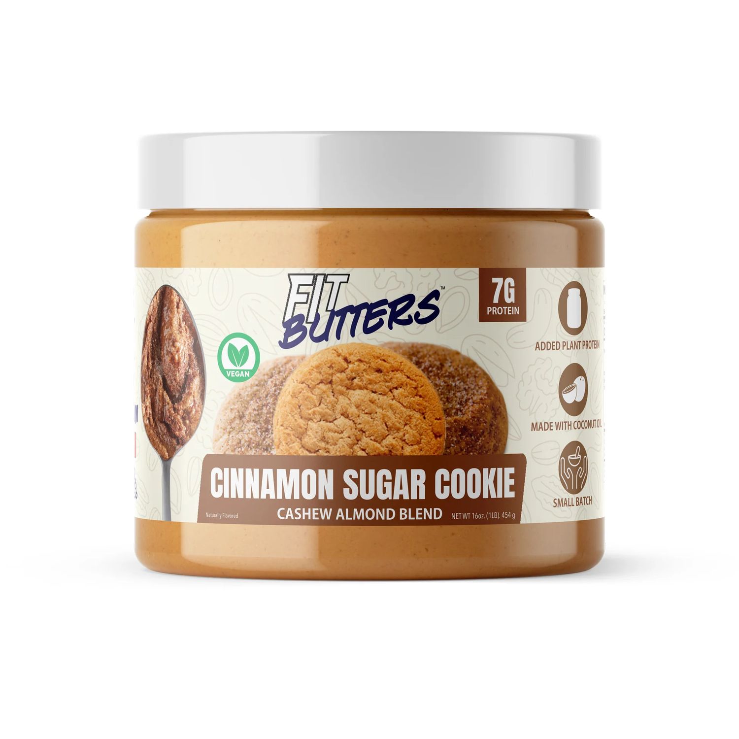 Fit Butters cinnamon sugar cookie (vegan) cashew/almond butter