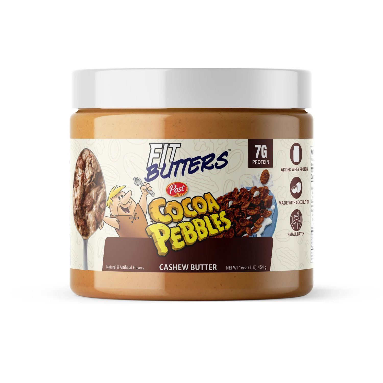 Fit Butters Cocoa Pebbles cashew butter