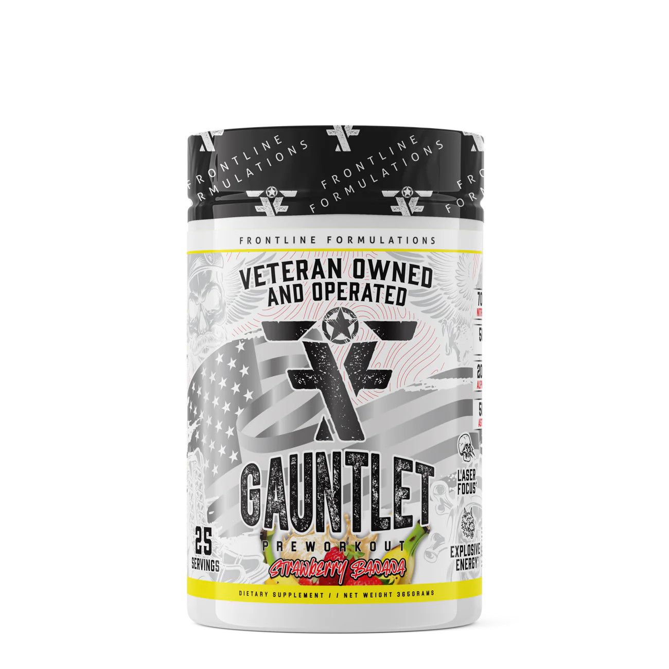 Frontline - Gauntlet pre-workout - strawberry banana