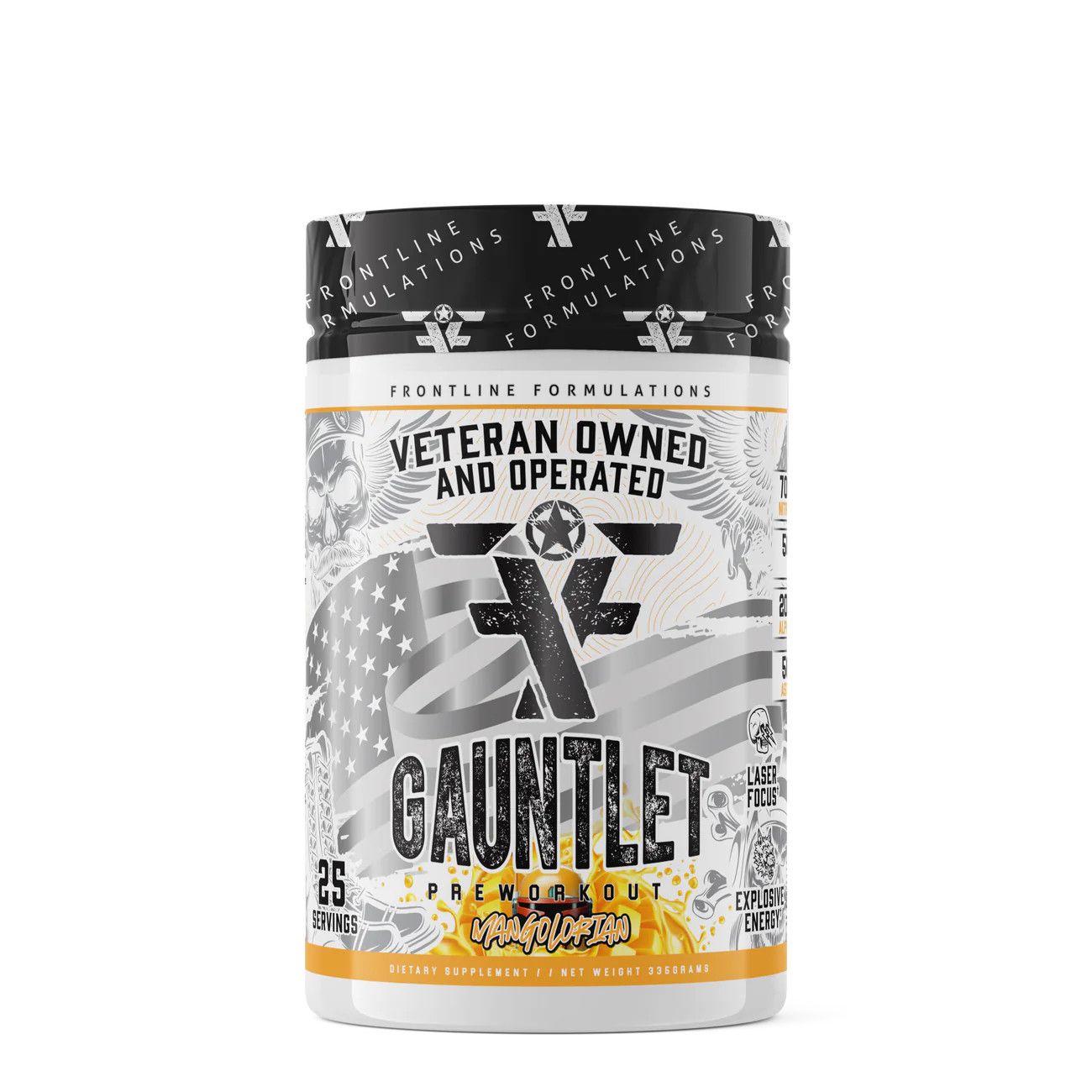 Frontline - Gauntlet pre-workout - mangolorian
