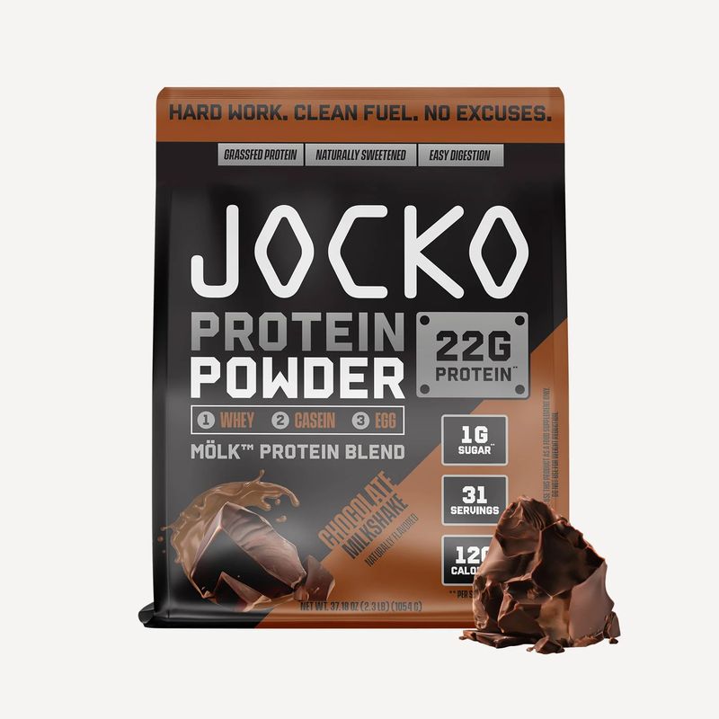 Jocko Fuel Mölk Protein Powder - chocolate milkshake