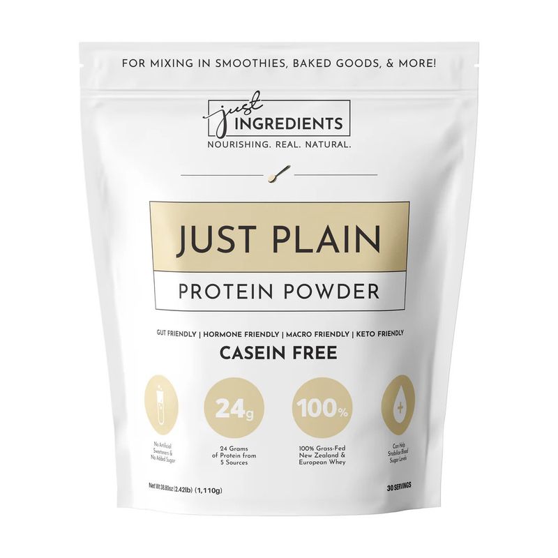 Just Ingredients just plain protein powder