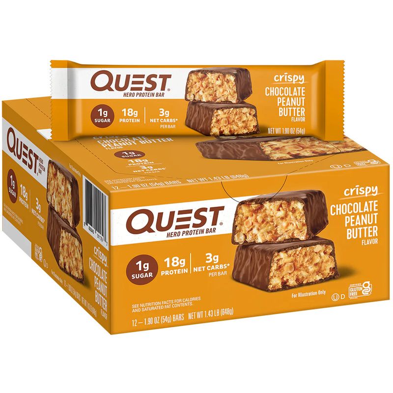 Quest Hero protein bar - chocolate peanut butter