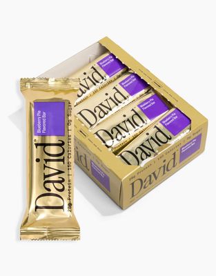 David Protein Bar - blueberry pie