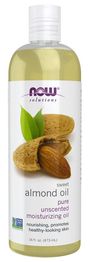 NOW almond oil 16 oz.