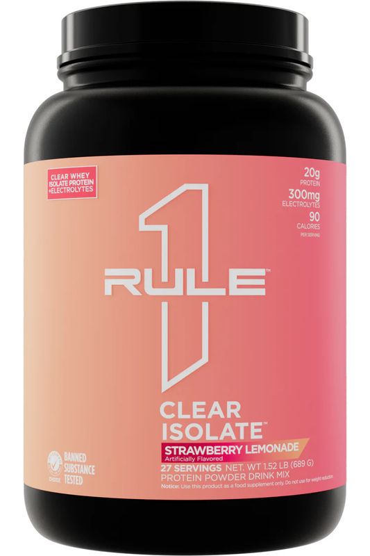 Rule 1 Clear Isolate - strawberry lemonade