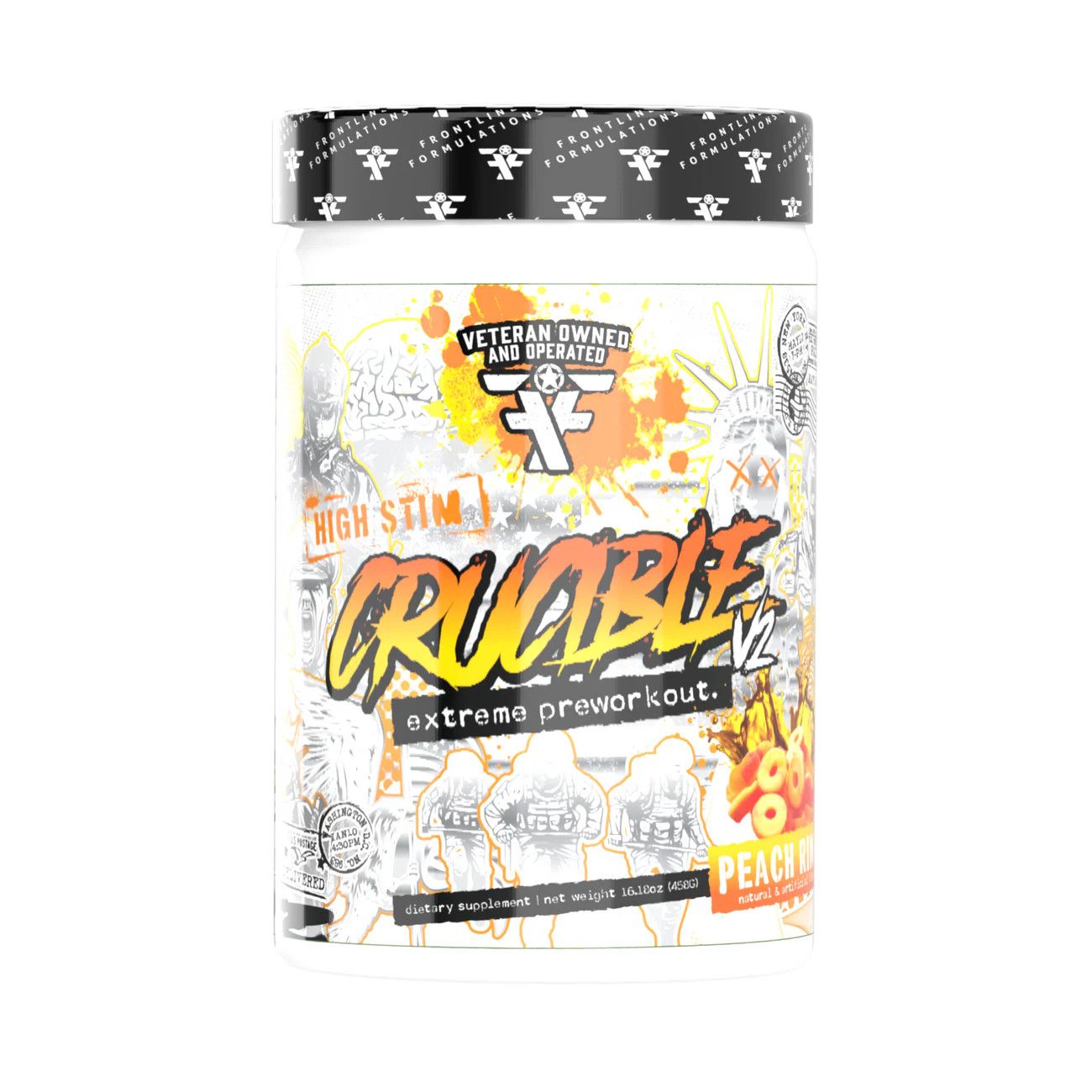 Frontline- Crucible Pre-Workout - peach rings