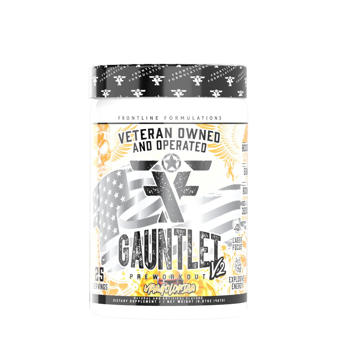Frontline - Gauntlet pre-workout - mangolorian
