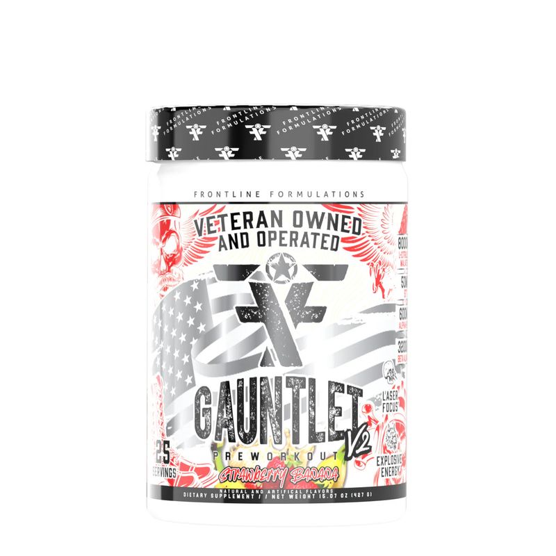 Frontline - Gauntlet pre-workout - strawberry banana