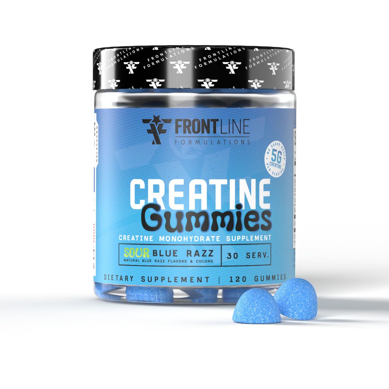 Frontline - Creatine Gummy - Blue Razz