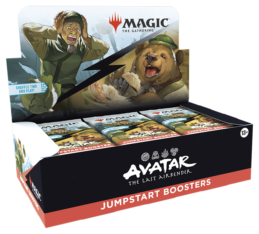 Universes Beyond: Avatar: The Last Airbender - Jumpstart Booster Display