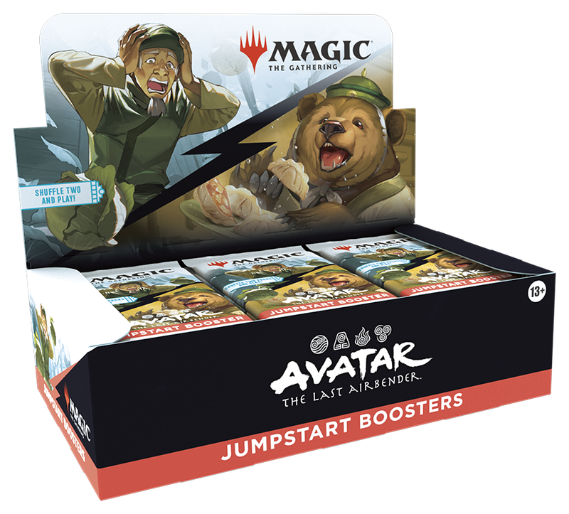 Universes Beyond: Avatar: The Last Airbender - Jumpstart Booster Display