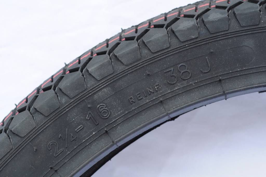 Front tire 2x1/4x16 (surrey)