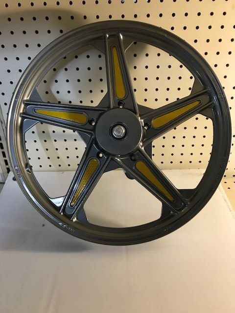 Front Wheel Naked Passenger Side Alloy