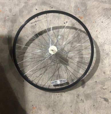 27&quot; Rear Bicycle Wheel / Aluminum / Freewheel (Black)