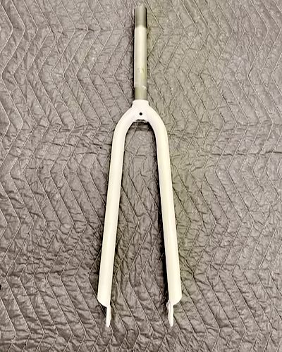 Sugiyama 1&quot; x 6&quot; Threaded 27&quot; Bicycle Fork (White/Blue)