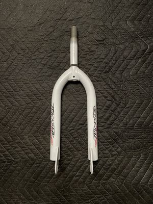 Trickstar 20” Rigid Threaded Bicycle Fork 1&quot; x 5” Steer Tube (White)