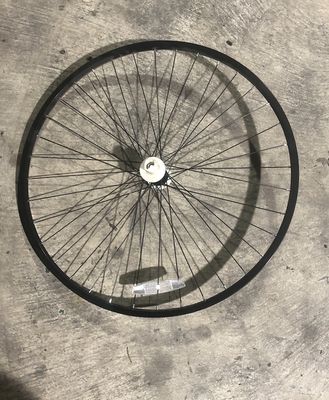 27&quot; Front Bicycle Wheel / Aluminum (Black)