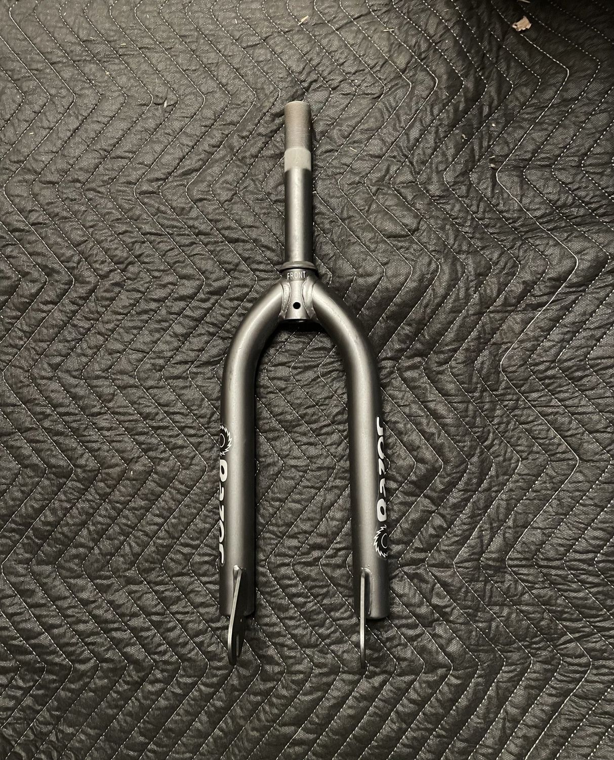 Kent 1” x 6” Threaded 20&quot; Razor Bicycle Fork (Dark Gray)