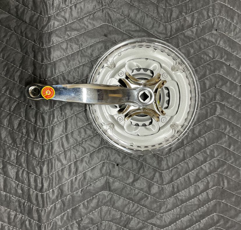 3 Speed Chainwheel Set (Silver) 24/34/41