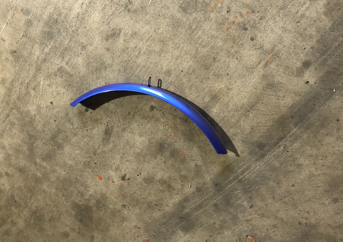 Front Bicycle Fender (Purple)