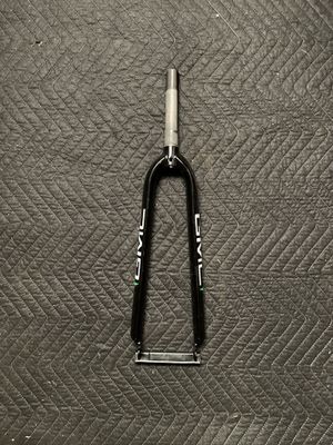 Threaded GMC 27” Bicycle Fork 1” x 5 3/4&quot; Steer Tube (Black &amp; Green)