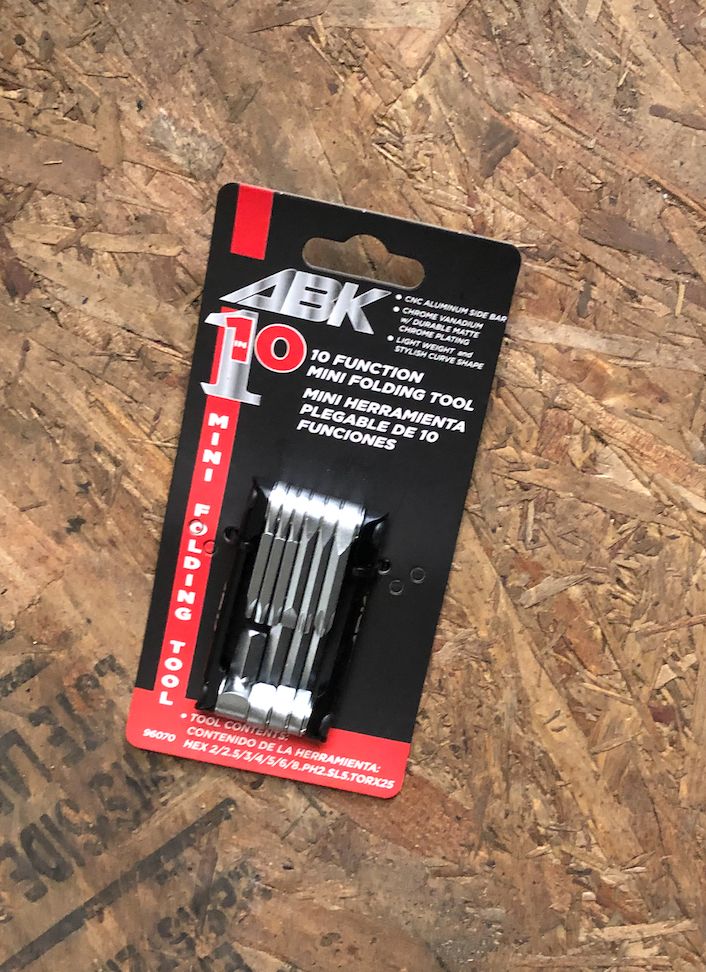 ABK 10 Function Mini Folding Tool