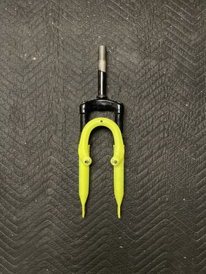 Vitesse 1” x 6” Threaded 20&quot; Suspension Fork (Yellow &amp; Blue)