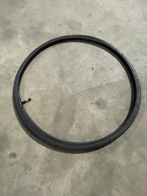 Bulk 700 X 25 Bicycle Tire &amp; Tube (Black)