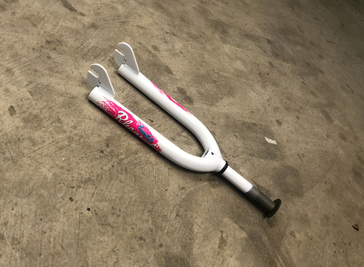 20" Freestyle Girls Bicycle Fork (White)